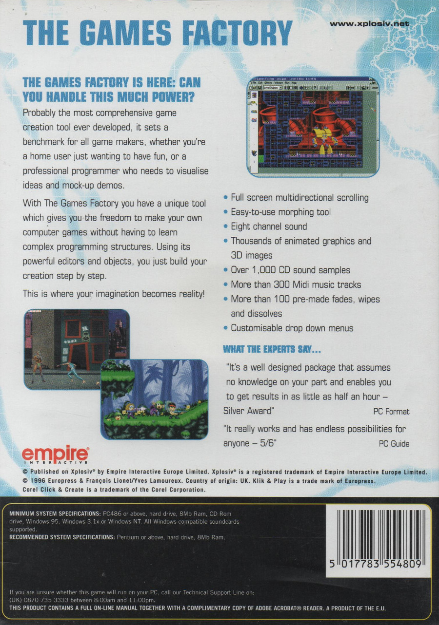 The Games Factory | EncycloFusion